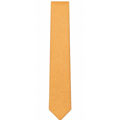 Men’s sand Color Geometric Pattern Silk Tie