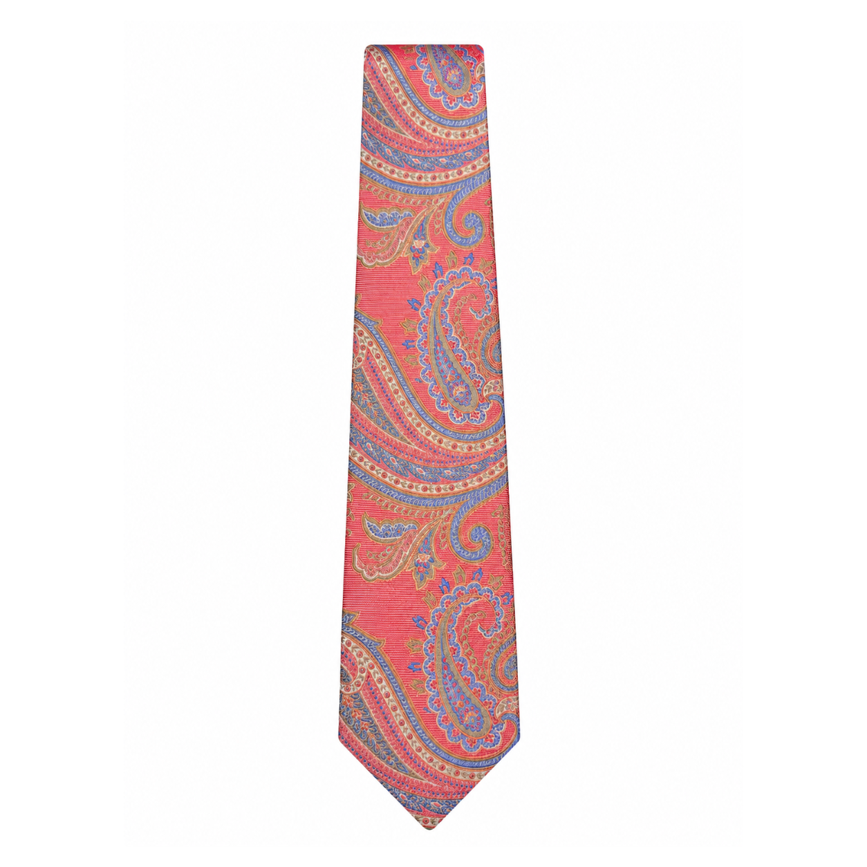 Men’s Sky maroon Color Geometric Pattern Silk Tie