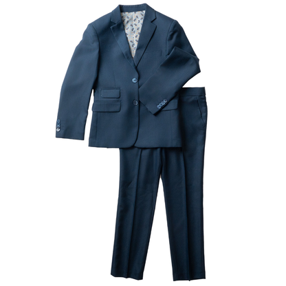 Men's Classic Navy 2-Piece Tailored Suit