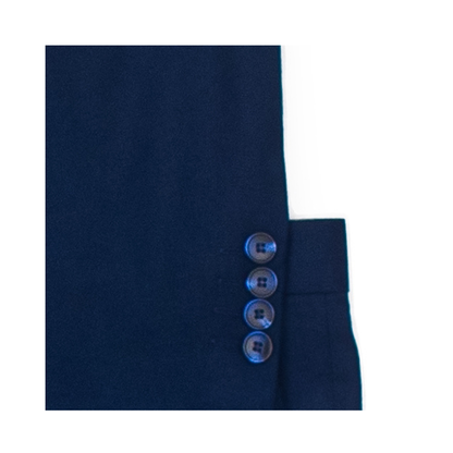 Men's Classic Navy Two-Piece Business Suit