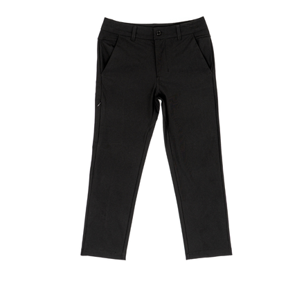Men's Black Performance Stretch Slim Fit Pants