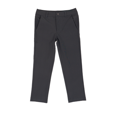 Men's Steel Gray Performance Stretch Slim Fit Pants