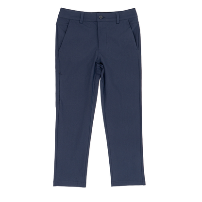 Men's Navy Performance Stretch Slim Fit Pants