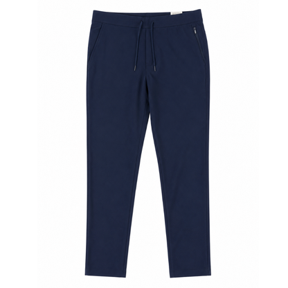 Men's Navy Stretch Performance Jogger Pants