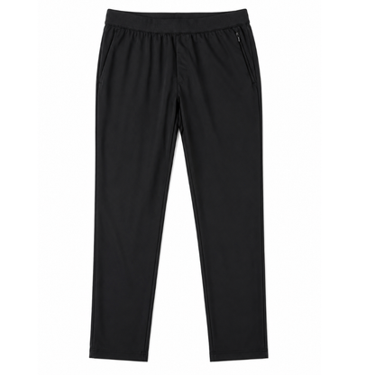 Men's Black Stretch Performance Jogger Pants
