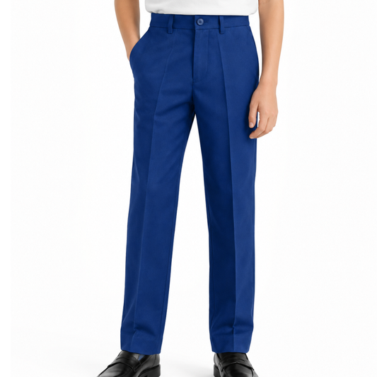 Boy's Birdseye Textured Pants