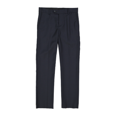 Boys Classic Black Formal Dress Pants – Special Occasion & Wedding Trousers