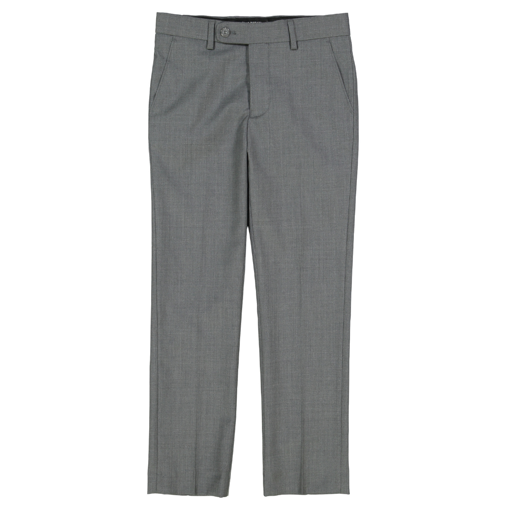 Boys Classic Black Formal Dress Pants – Special Occasion & Wedding Trousers