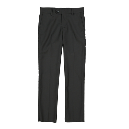 Boys Classic Black Formal Dress Pants – Special Occasion & Wedding Trousers