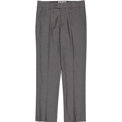 Boys Classic Navy Dress Pants – Flat Front Formal Trousers