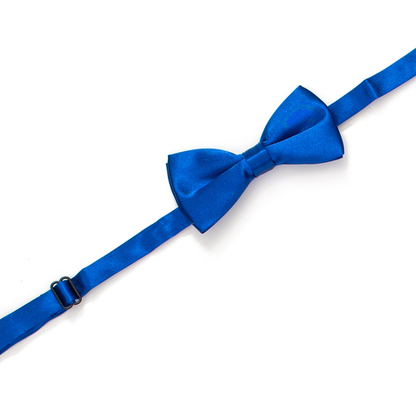 Royal Blue Satin Boys Pre-Tied Bow Tie