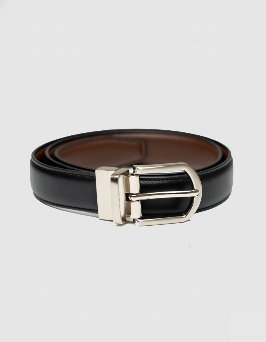 Boy's Leather Reversible Belt