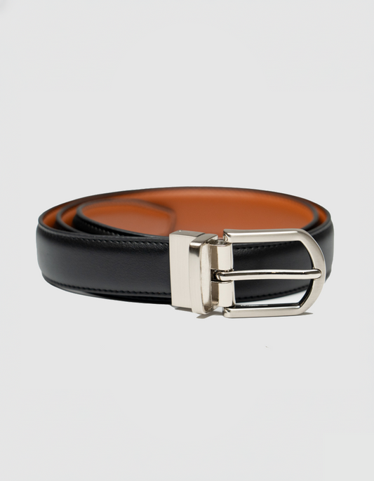 Boy's Leather Reversible Belt