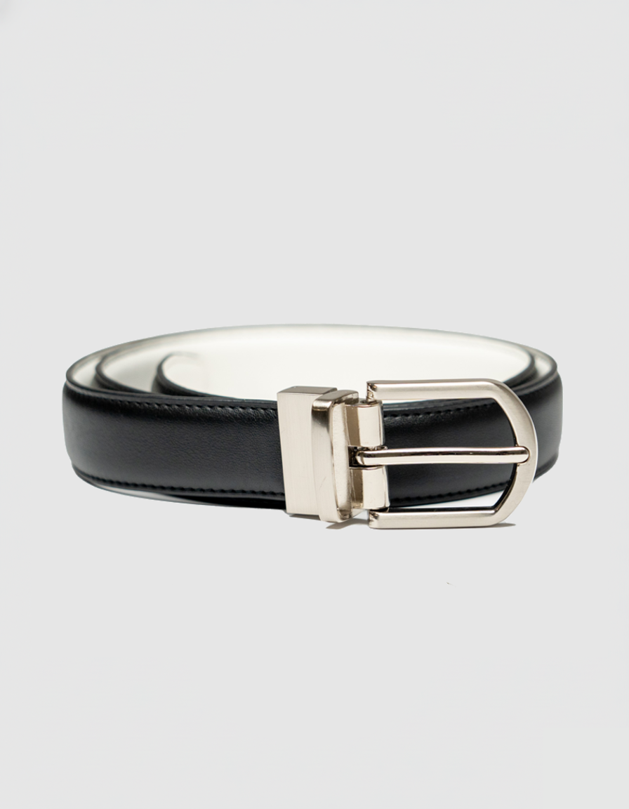 Boy's Leather Reversible Belt