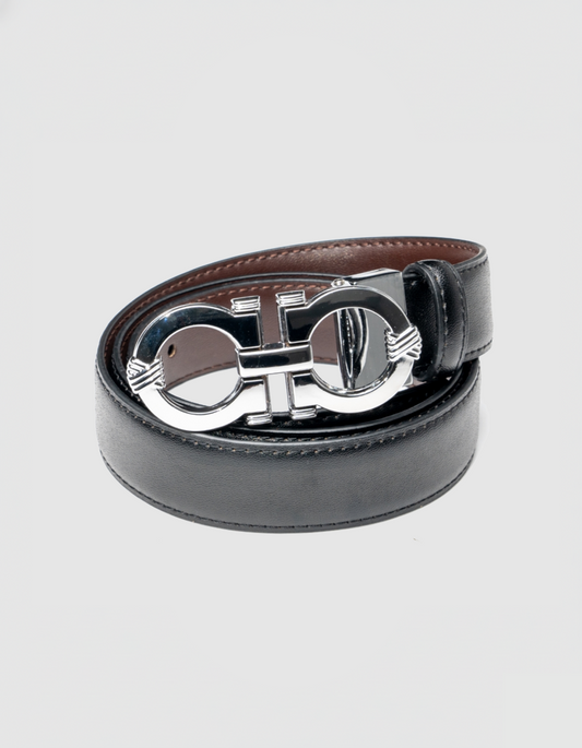 Boy's Leather Reversible Belt