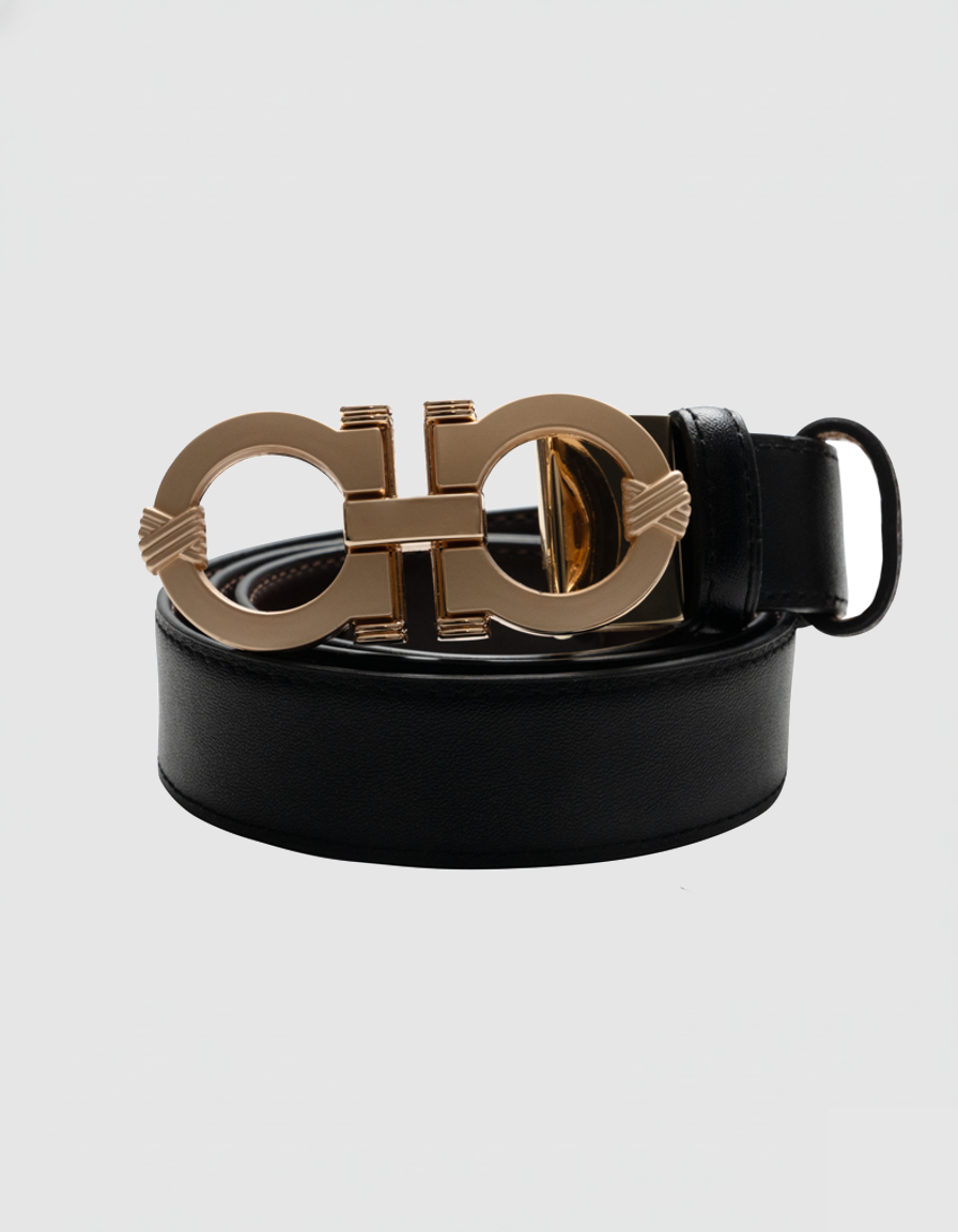 Boy's Leather Reversible Belt